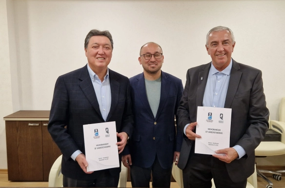 ИИХФ Президенті Люк Тардифтің Қазақстанға жасаған сапарының қорытындысы