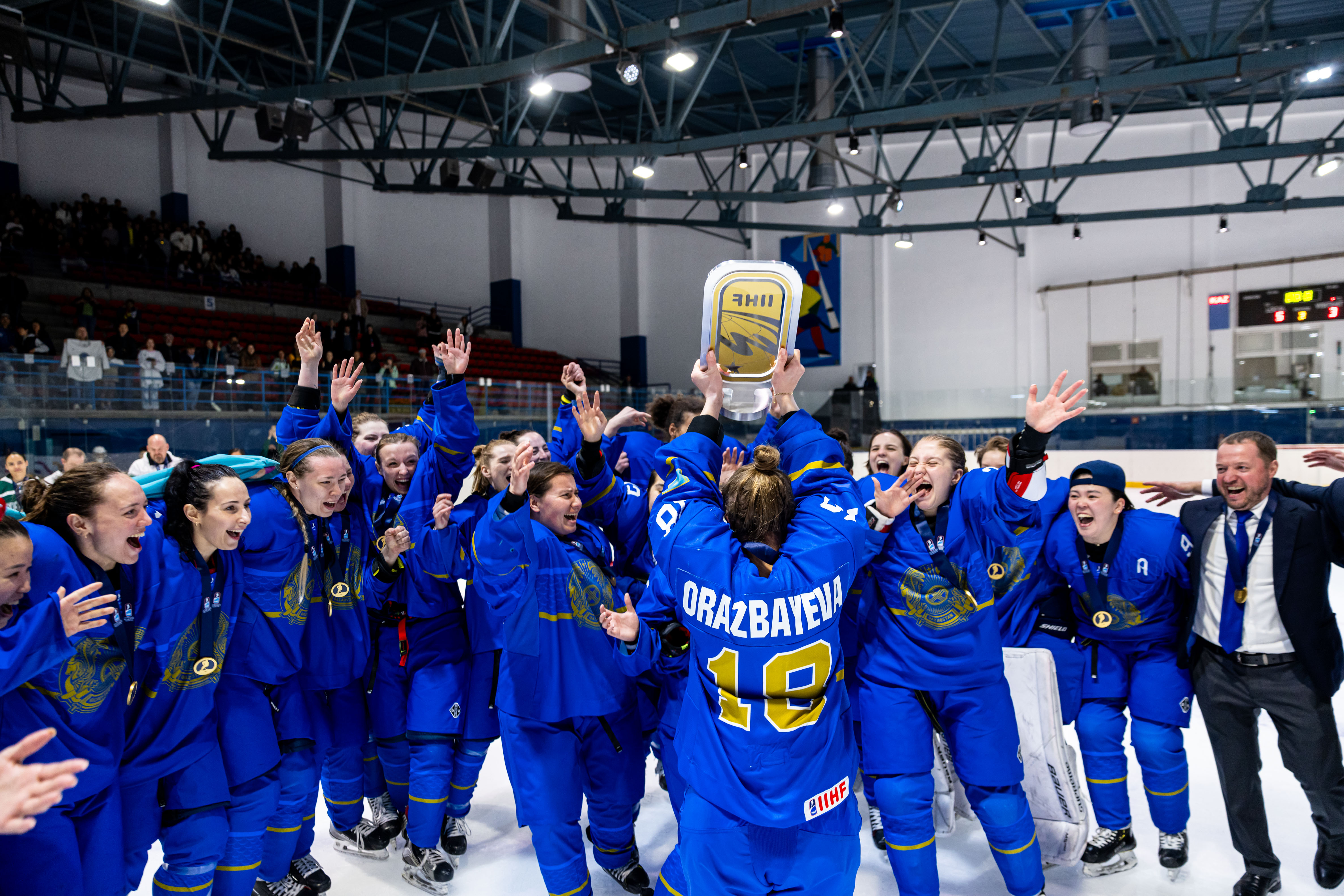 ЖЧМ-2024. Казахстан - Испания. Церемония награждения